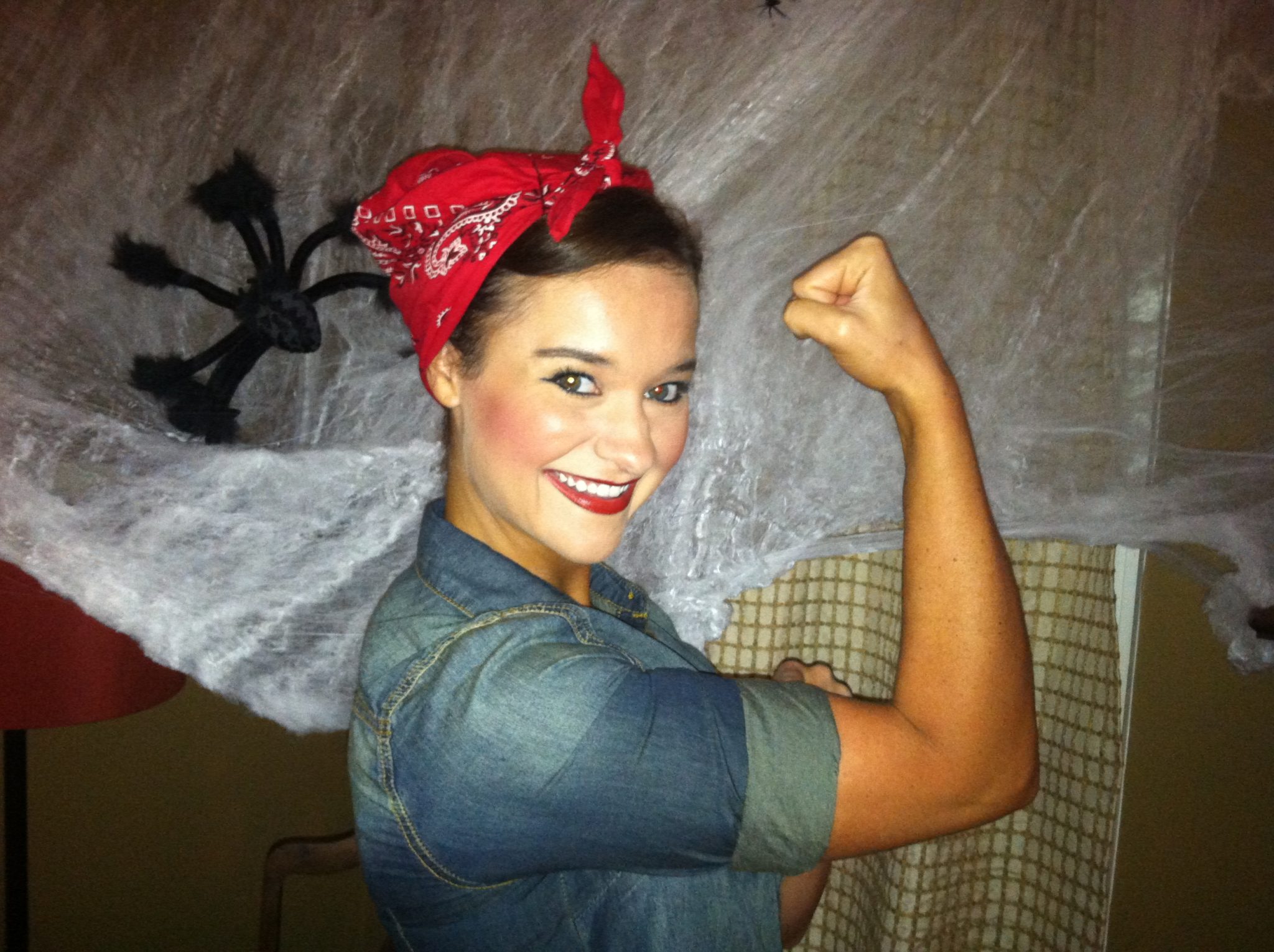 Rosie The Riveter Costume Halloween My Life Well Loved
