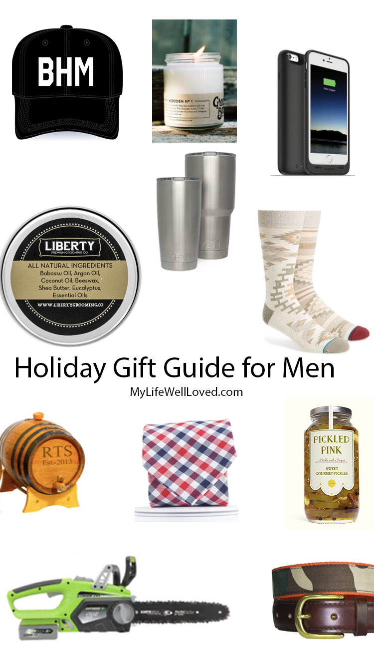 Men's Gift Guide My Life Well Loved