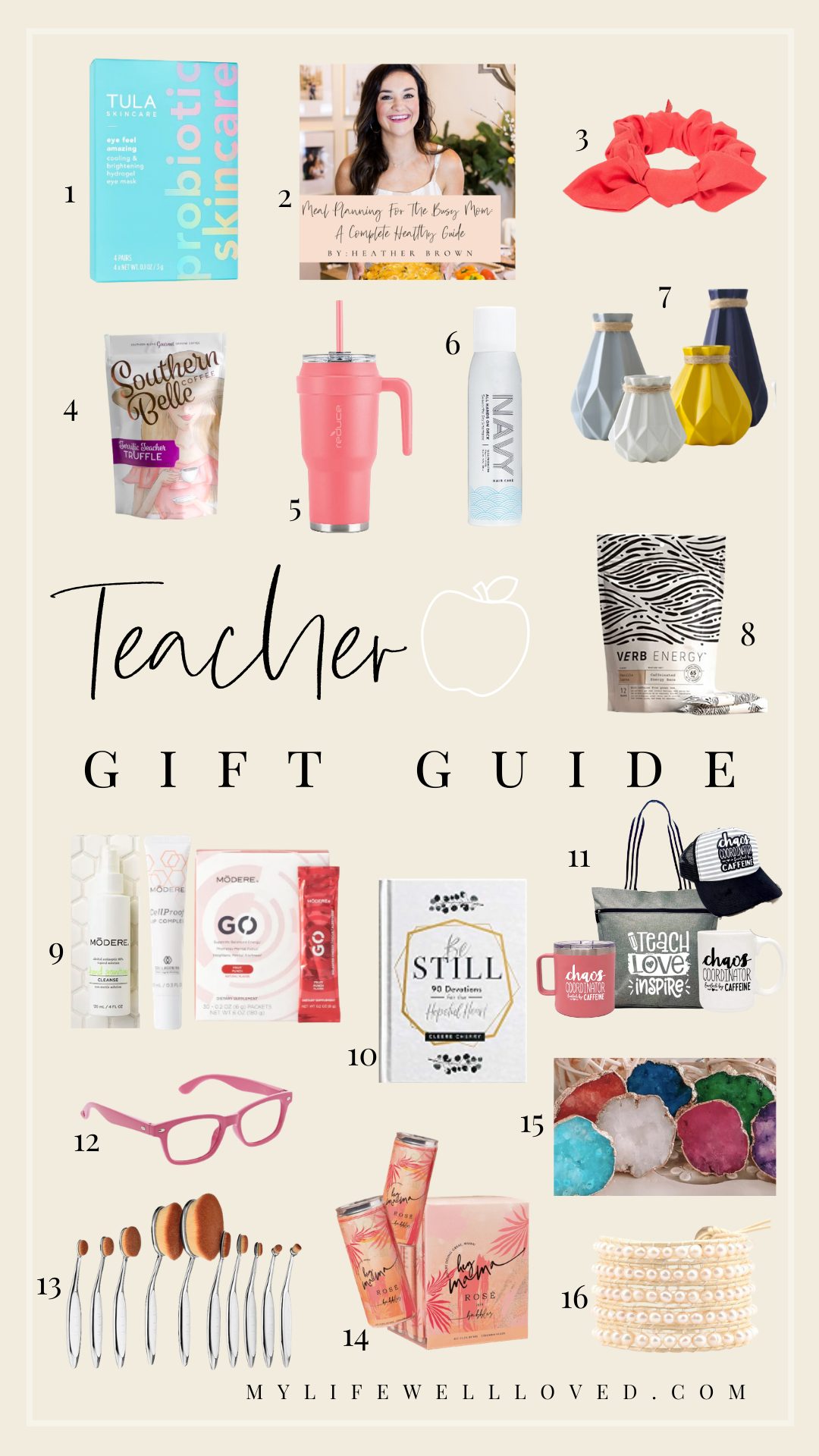 Best Holiday Gifts for Teachers & Coworkers - Healthy By Heather Brown