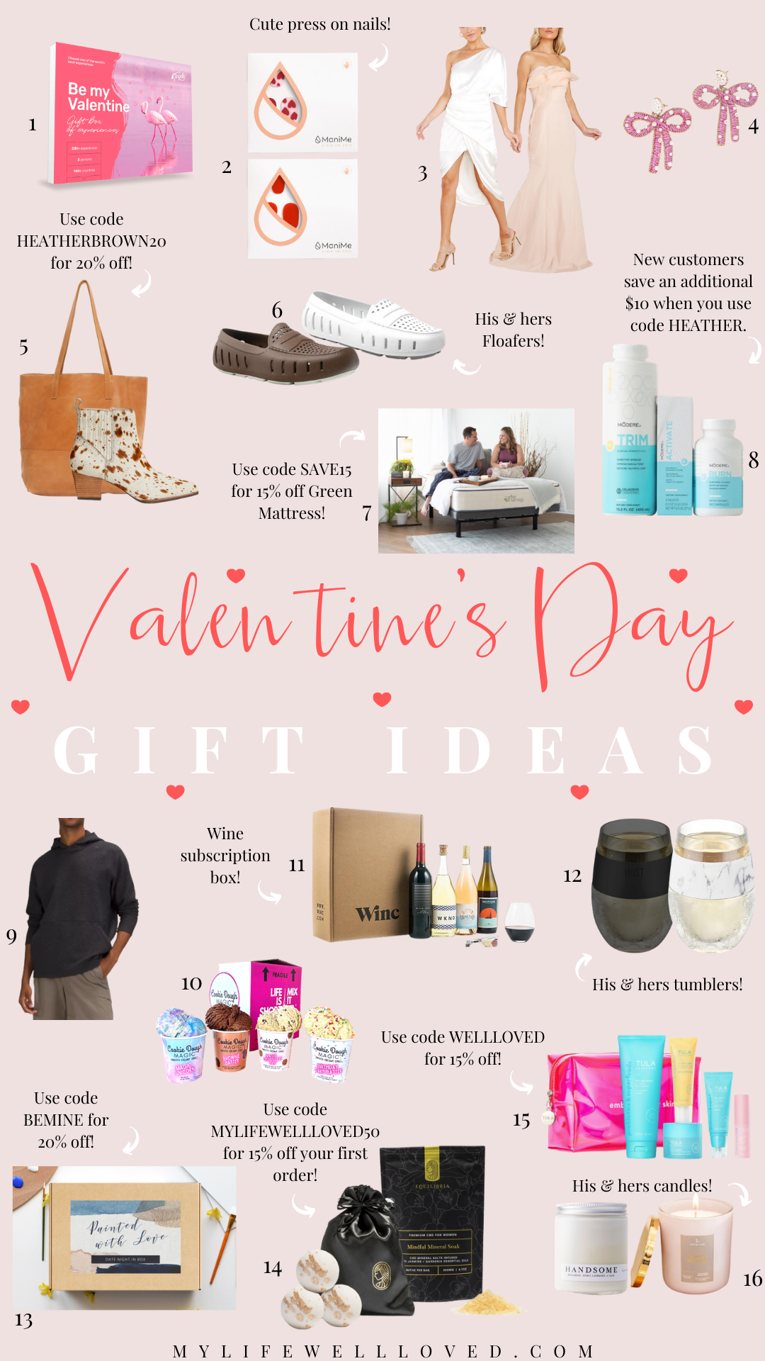 2022 Valentines Day Gift Guide For Him & Her - Healthy By Heather Brown