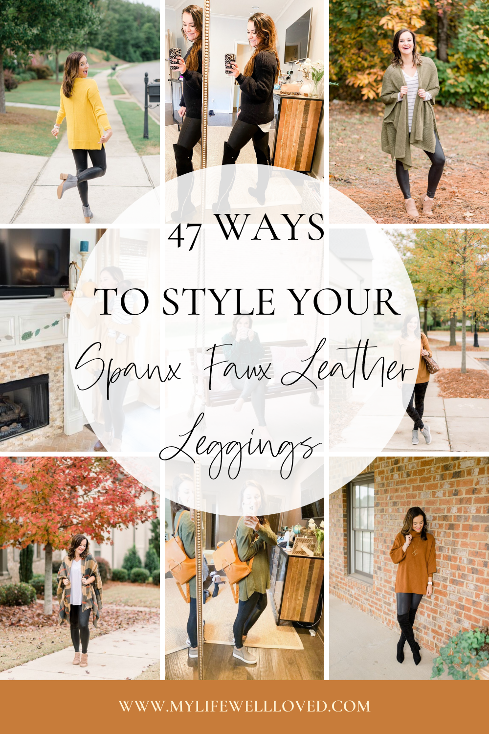 The Best Faux Tops to Wear with Leather Leggings (+ 18 Chic Leather Legging  Outfit Ideas)