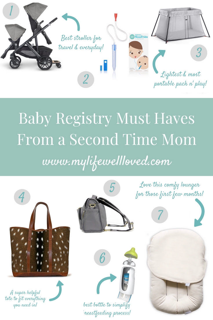 must haves for second baby
