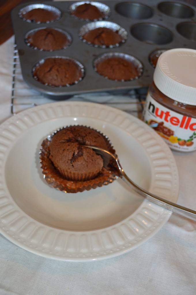 Nutella Brownie Muffins-a healthier dessert from My Life Well Loved