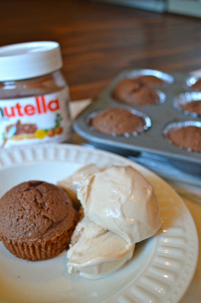 Whole Wheat Nutella Brownie Muffins-My Life Well Loved