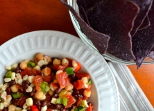 Fresh Bean Dip Appetizer