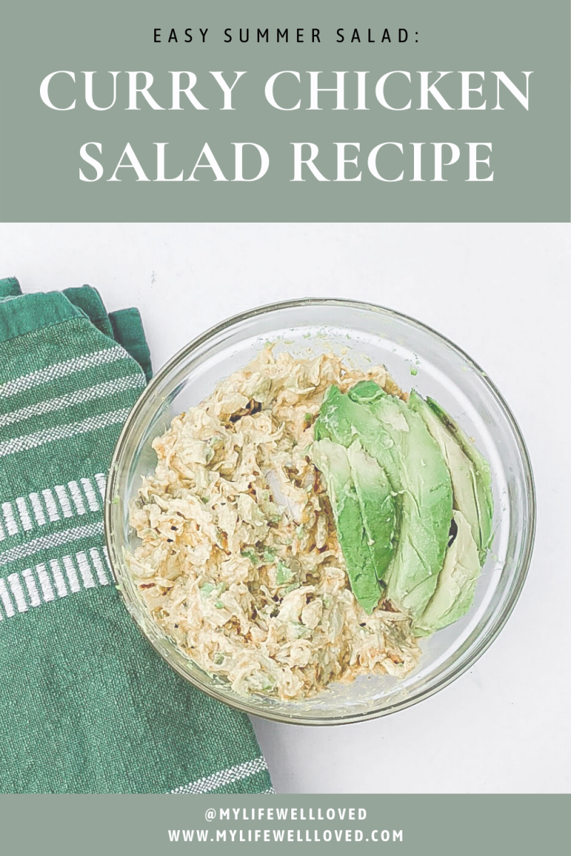 Curry Chicken Salad Recipe | Summer Recipes | Healthy By Heather Brown