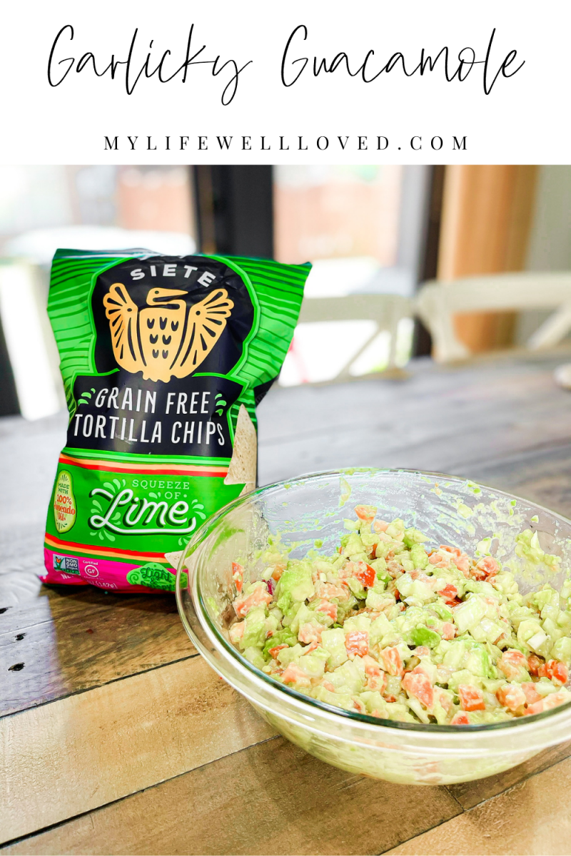 15 Minute Garlicky Guacamole Perfect For Summer Healthy By Heather Brown