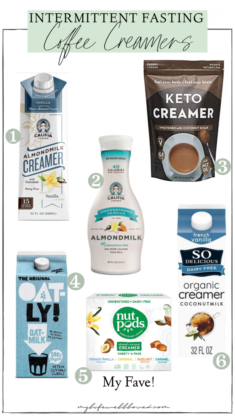 coffee creamer for fasting