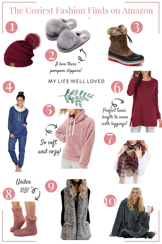The Best Cozy Fashion Must-Haves on  - Healthy By Heather Brown