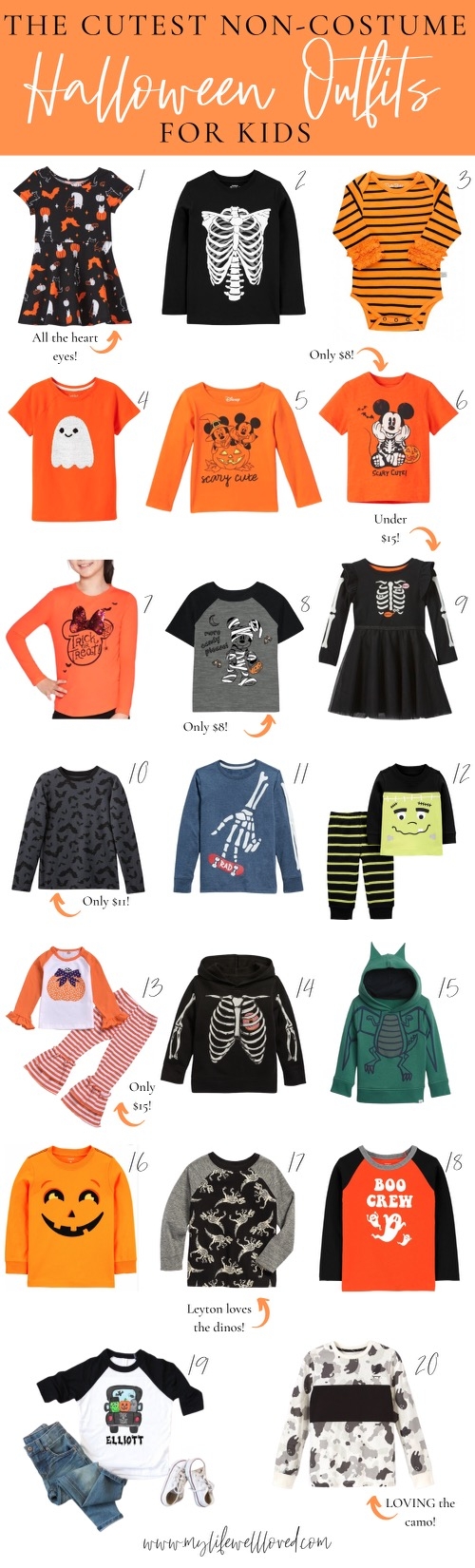 Top 20 Cute Halloween Outfits For Boys & Girls - My Life Well Loved