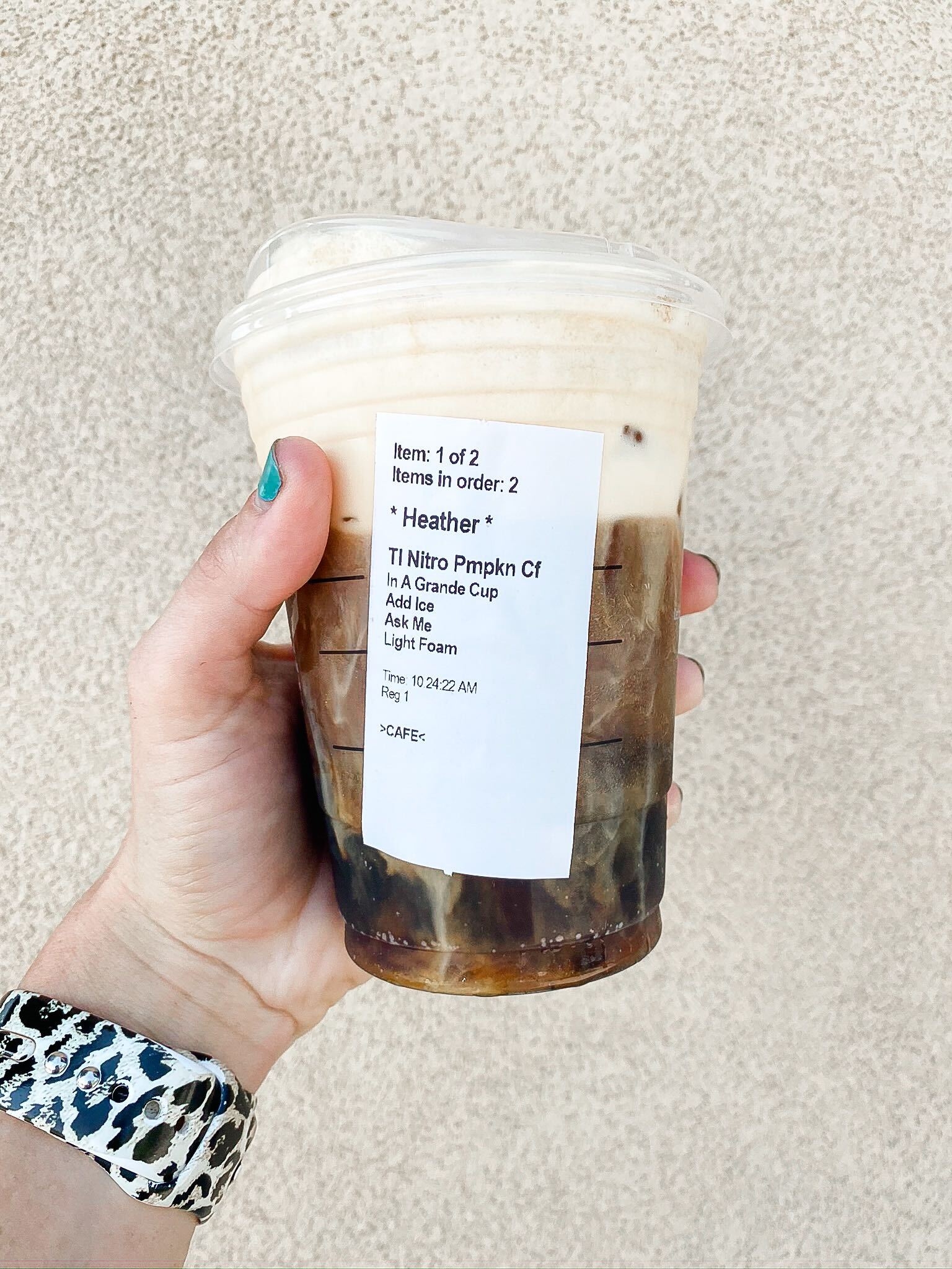 Salted Caramel Cold Brew - The Macro Barista