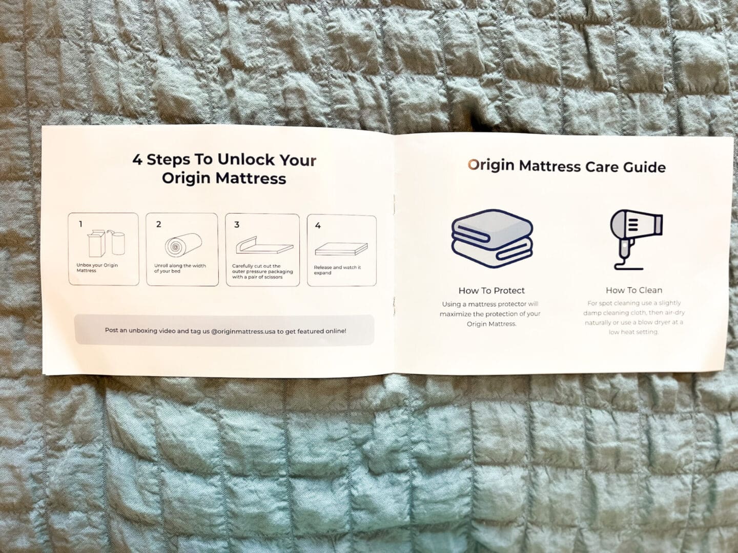 My honest Origin LumbarCloud Mattress and Upholstered Bed Frame review—why this combo improves sleep & an upgrade to your rest routine!