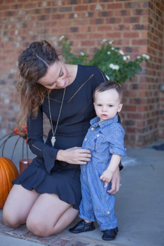 Boy Mom Style: Winter Little Black Dress - Healthy By Heather Brown