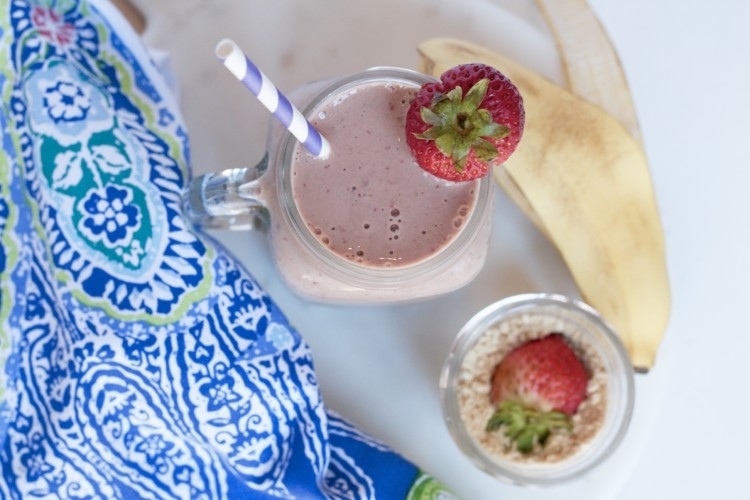 Chocolate Milk Recovery Smoothie - Healthy By Heather Brown