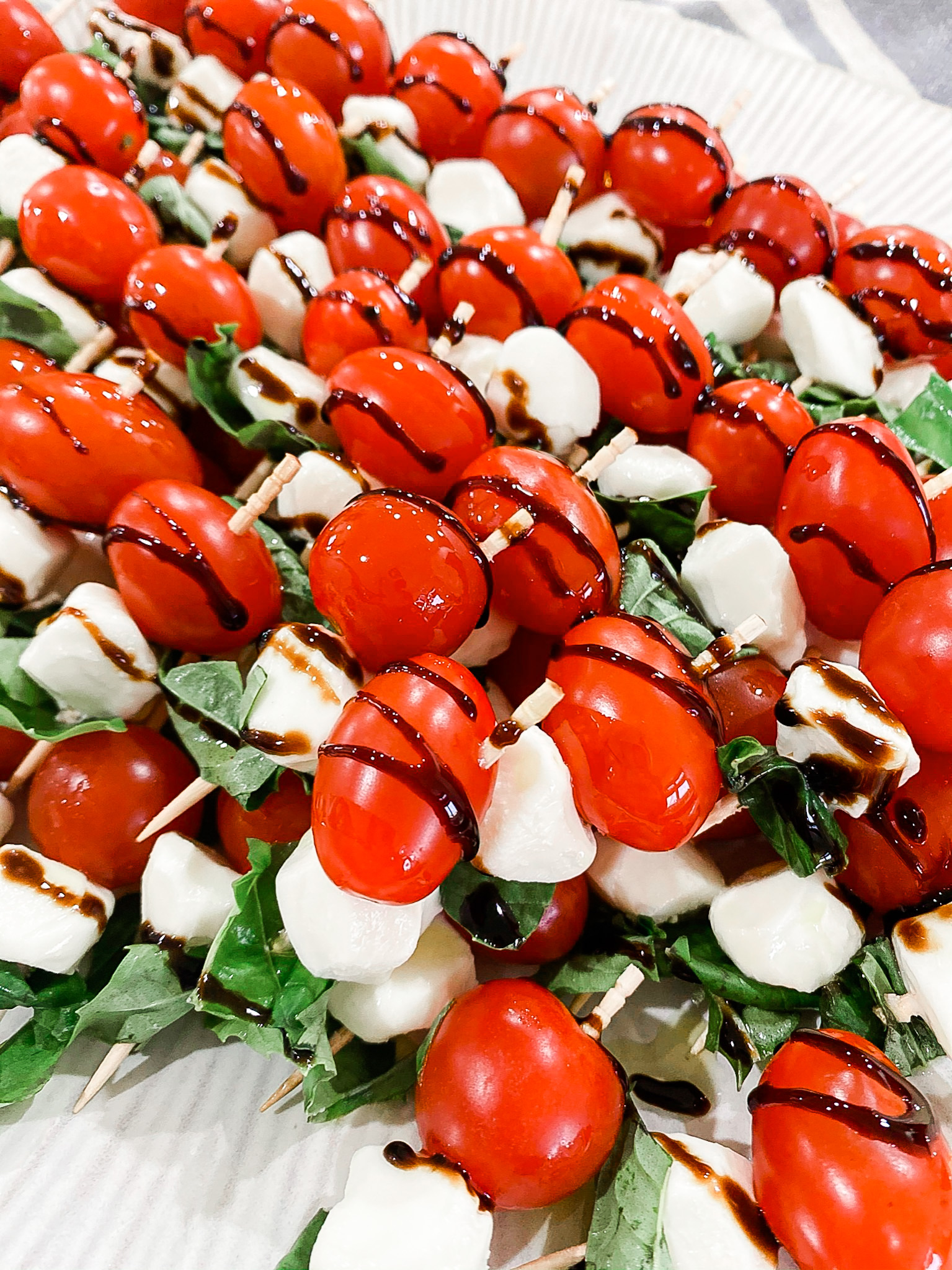 Easy And Quick Caprese Salad Skewers Recipe - Healthy By Heather Brown