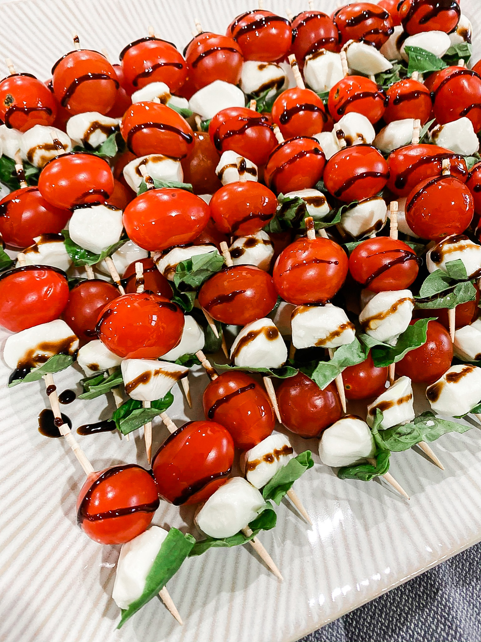 Easy And Quick Caprese Salad Skewers Recipe - Healthy By Heather Brown