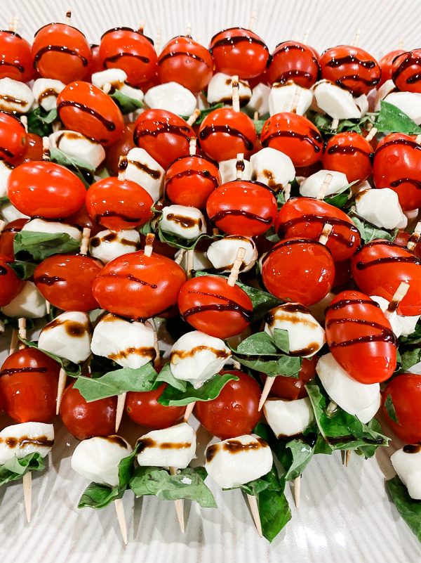 Easy And Quick Caprese Salad Skewers Recipe - Healthy By Heather Brown