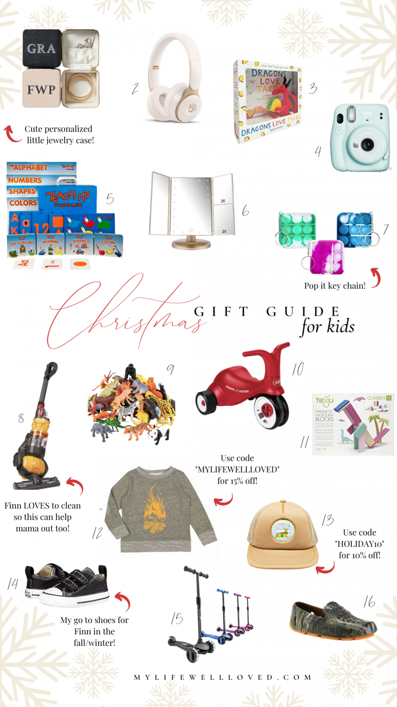 Holiday Gift Guide For Kids: 16 Gift Ideas They'll Love - My Life Well 