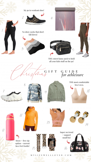 Athleisure Gifts for Fitness Lovers - Healthy By Heather Brown