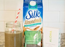 Healthy Cacao Raspberry Greens Smoothie | My Life Well Loved