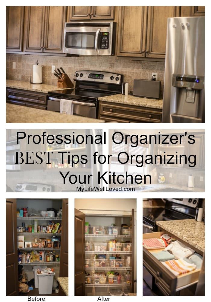 My Life Well Loved: Kempt Organized Living Kitchen Organization Overhaul