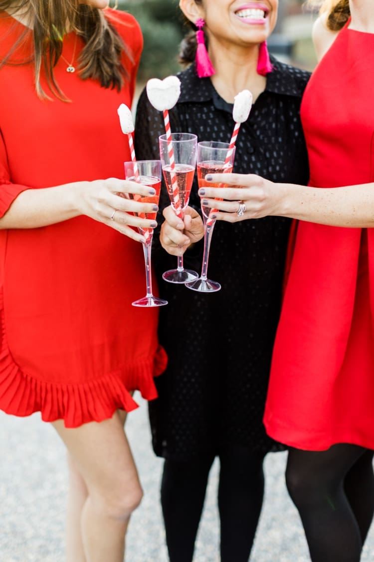 Moms Night In Party Ideas // Galentine's Day Girlfriends Night In Idea from Heather of MyLifeWellLoved.com