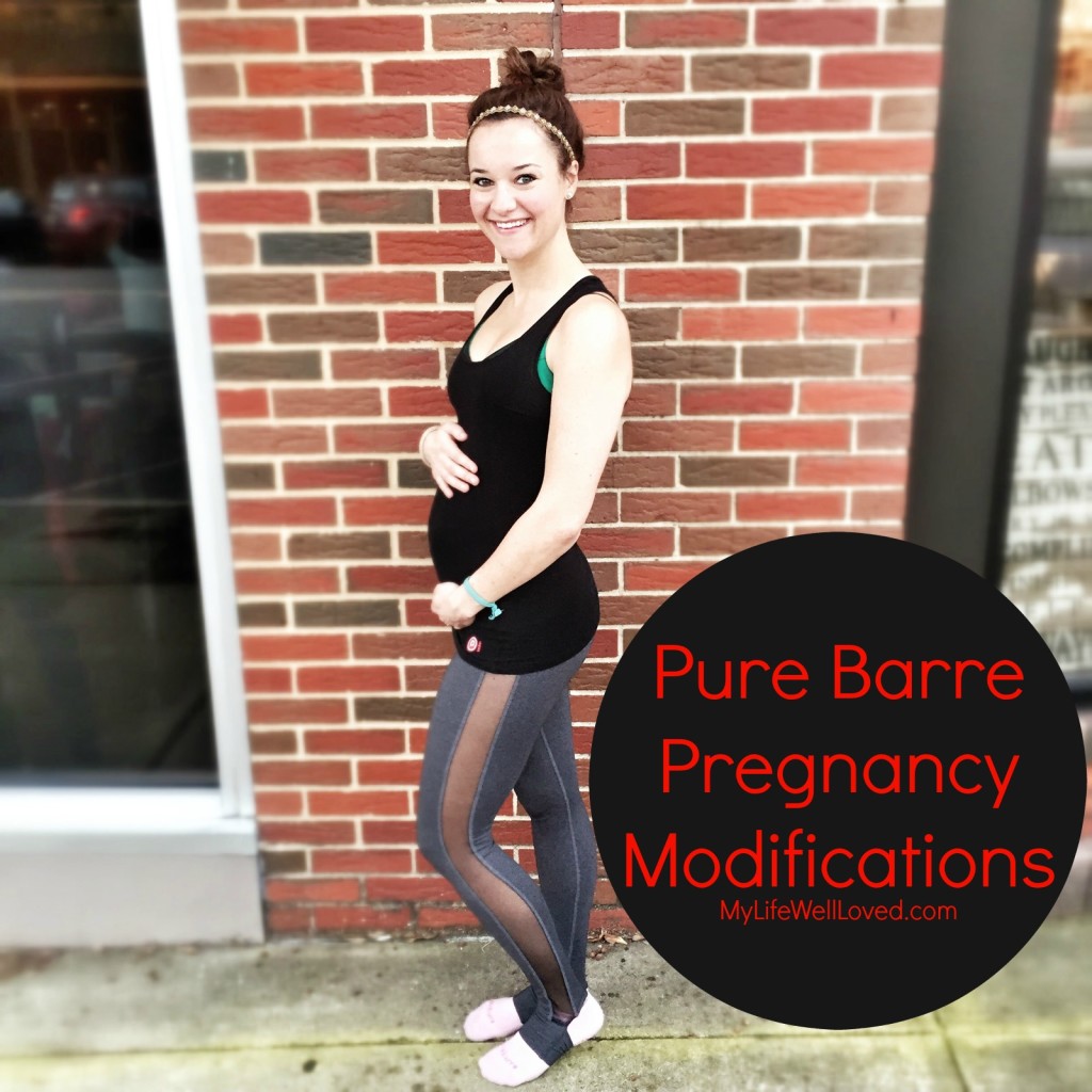Pure Barre Workout Pregnancy Modifications - Healthy By Heather Brown