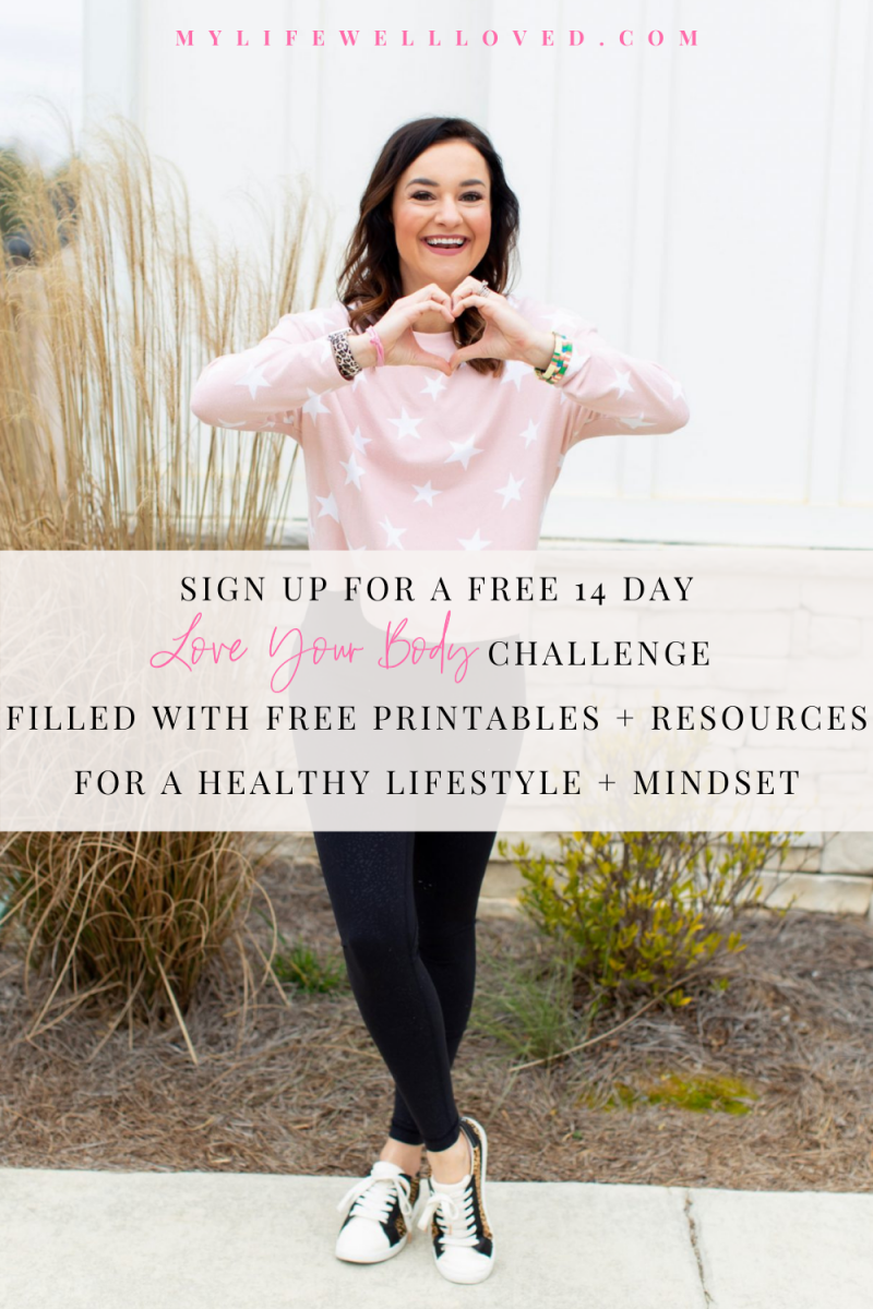 February Love Your Body Challenge - Healthy By Heather Brown