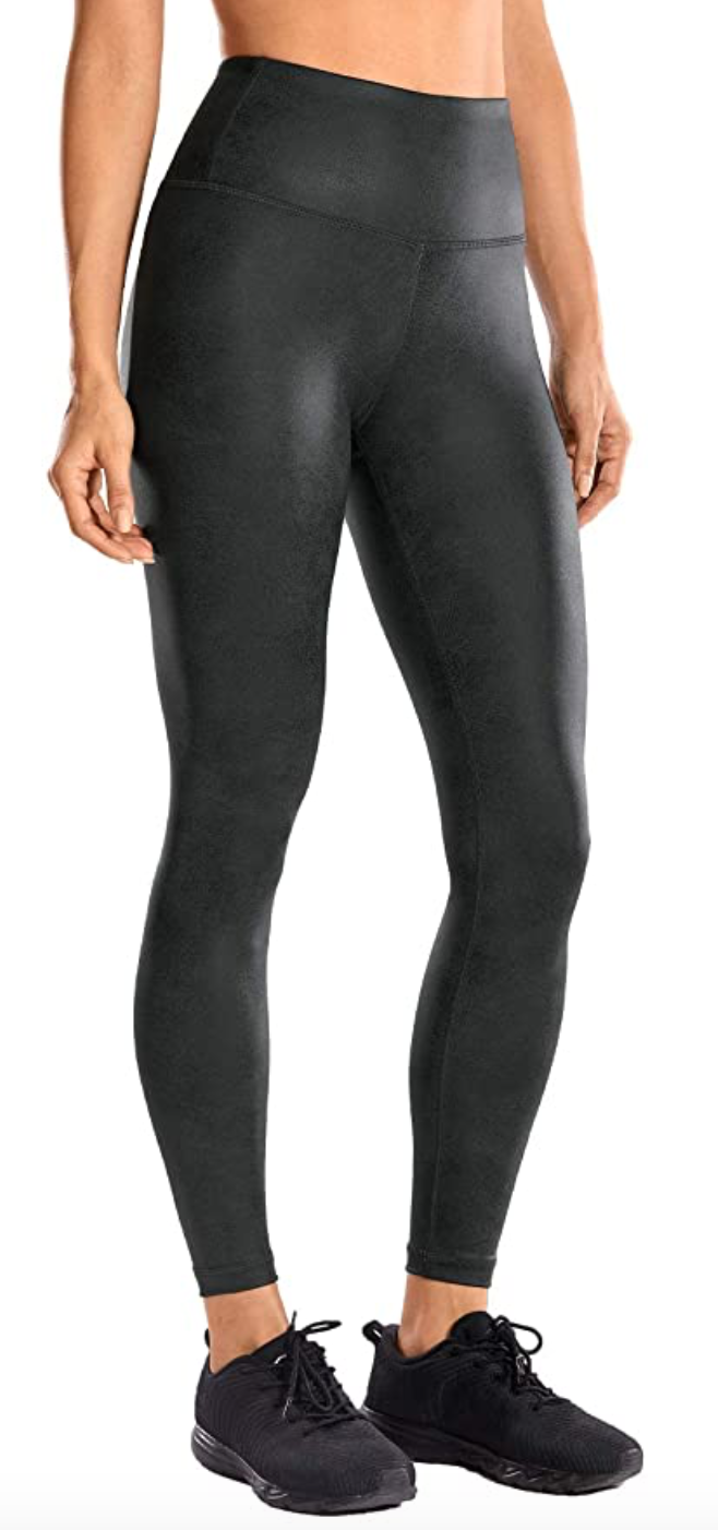 Spanx Faux Leather Leggings Dupes On Amazon - My Life Well Loved