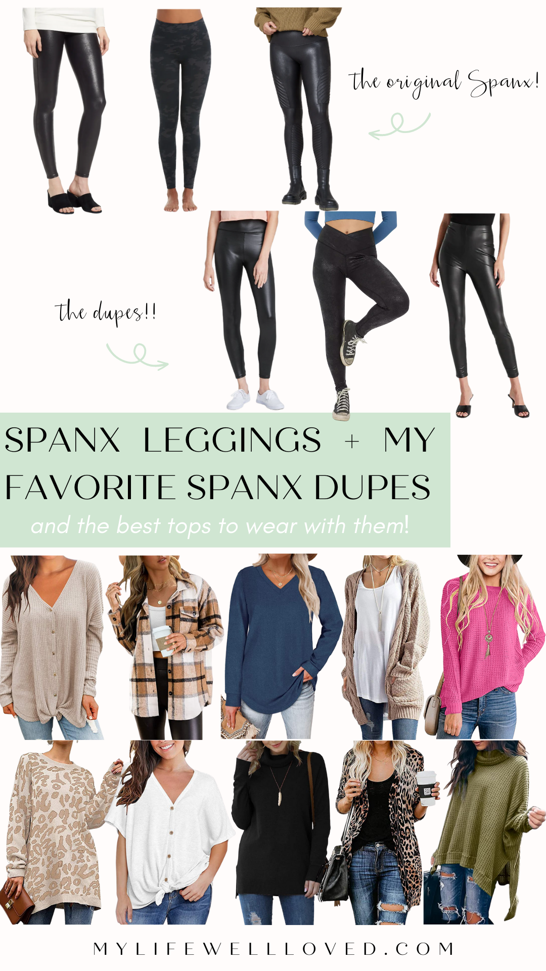 5 Ways  Spanx Leggings - My Kind of Sweet