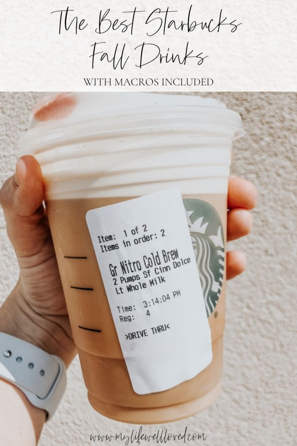 Top Starbucks Fall Drinks for FALL With Macros! Healthy By Heather Brown