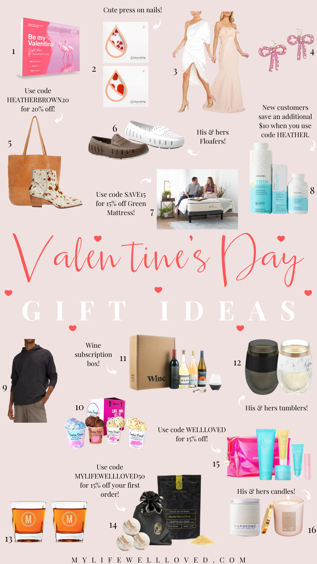 Valentine's Day Gift Ideas 2022: Date Night, Galentines + Home