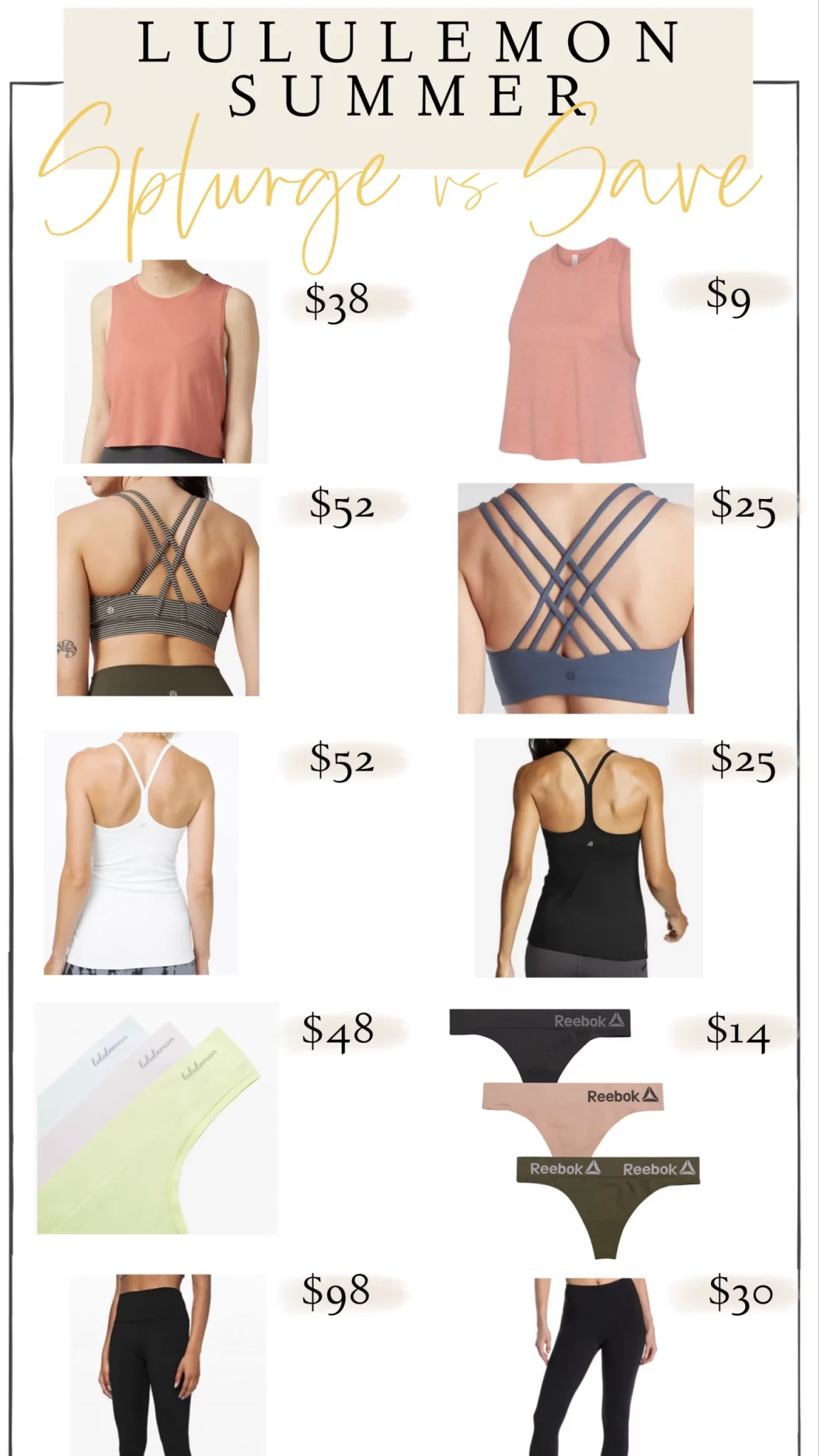 Best Lululemon Speed Up Dupes - Save $40 Now