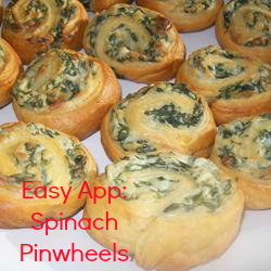 SPINACH CRESCENT ROLL APPETIZERS - A Mom's Impression